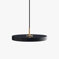 Suspension Led Nordique pour Îlot de Cuisine en Métal - Modèle Moderne Noir, Blanc et Bleu | Marco Lucetti
