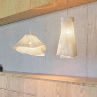 Suspension LED Nordique Wabi Sabi pour Salon Restaurant Lustre Luminaire. | Marco Lucetti