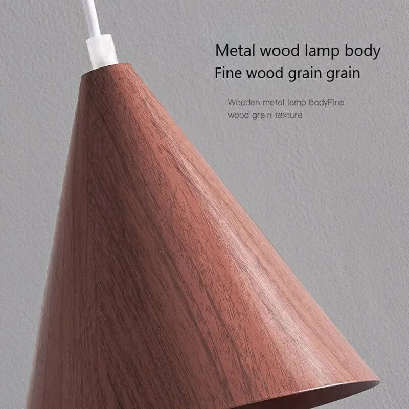 Suspension LED Noyer Massif | Marco Lucetti