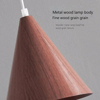 Suspension LED Noyer Massif | Marco Lucetti