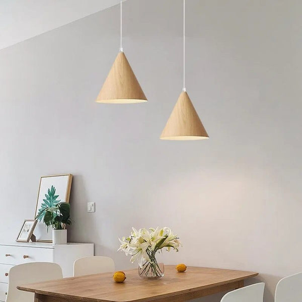 Suspension LED Noyer Massif | Marco Lucetti