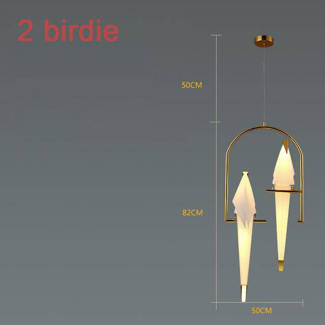 Suspension LED Oiseau Luxe | Marco Lucetti