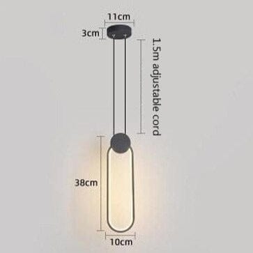 Suspension LED Oryna Geo | Marco Lucetti