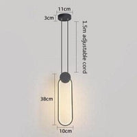 Suspension LED Oryna Geo | Marco Lucetti