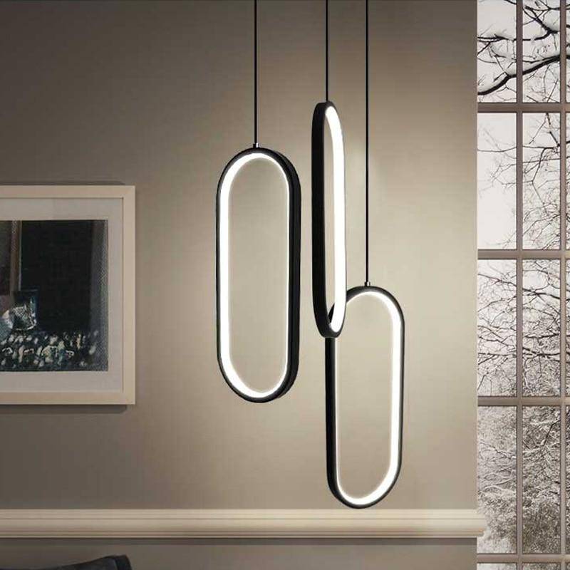 Suspension LED ovale design | Marco Lucetti