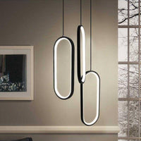 Suspension LED ovale design | Marco Lucetti