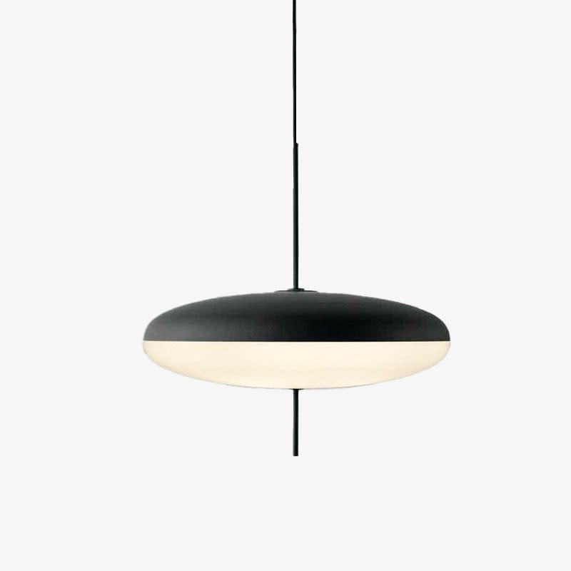 Suspension LED ovale Hannon | Marco Lucetti Noir