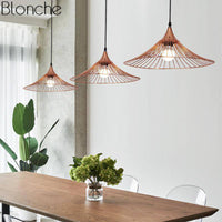 Suspension LED Paille Colorée | Marco Lucetti