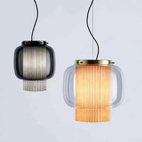 Suspension LED Parshilna - Style Rétro en Verre Design Minimaliste | Marco Lucetti