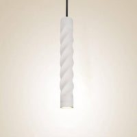 Suspension LED Pipe Spiral Design | Marco Lucetti Blanc / Non dimmable / 30cm - Natural White