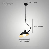 Suspension LED pour Restaurants | Marco Lucetti Noir