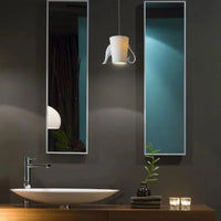 Suspension LED pour service de thé en céramique innovant | Marco Lucetti