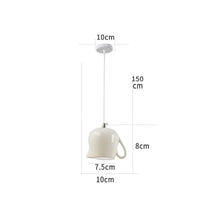 Suspension LED pour service de thé en céramique innovant | Marco Lucetti B4