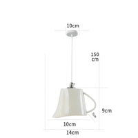 Suspension LED pour service de thé en céramique innovant | Marco Lucetti B5