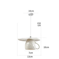Suspension LED pour service de thé en céramique innovant | Marco Lucetti B6
