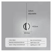 Suspension LED Premium au design innovant | Marco Lucetti B Noir / Blanc froid - Pas de RC