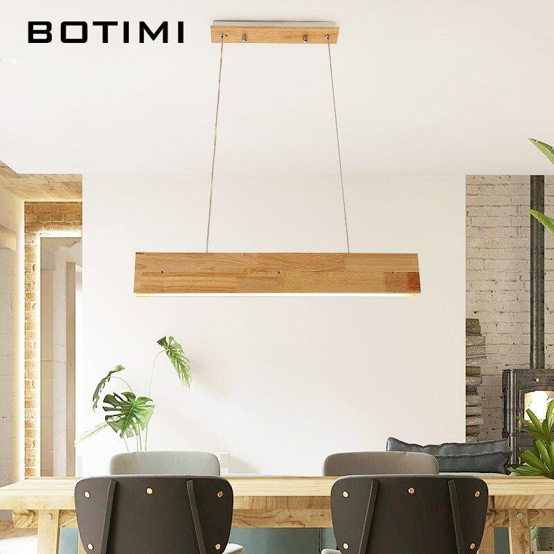 Suspension LED Rectangle Bois Scandinave | Marco Lucetti