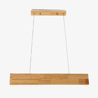Suspension LED Rectangle Bois Scandinave | Marco Lucetti