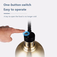 Suspension LED rétractable pour chauffage alimentaire industrialisé | Marco Lucetti