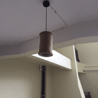 Suspension LED Rétro Rotin | Marco Lucetti