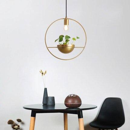 Suspension LED "Ring Plant Ball" | Marco Lucetti