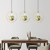 Suspension LED "Ring Plant Ball" | Marco Lucetti