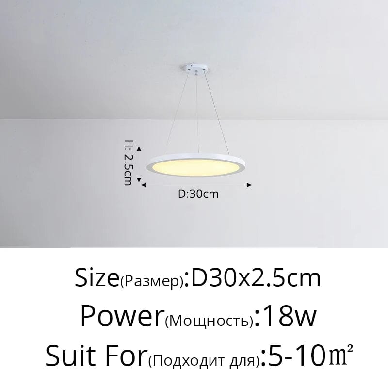 Suspension LED Ronde Dorée Moderne - Tendance Lumière | Marco Lucetti