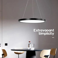 Suspension LED Ronde Dorée Moderne - Tendance Lumière | Marco Lucetti