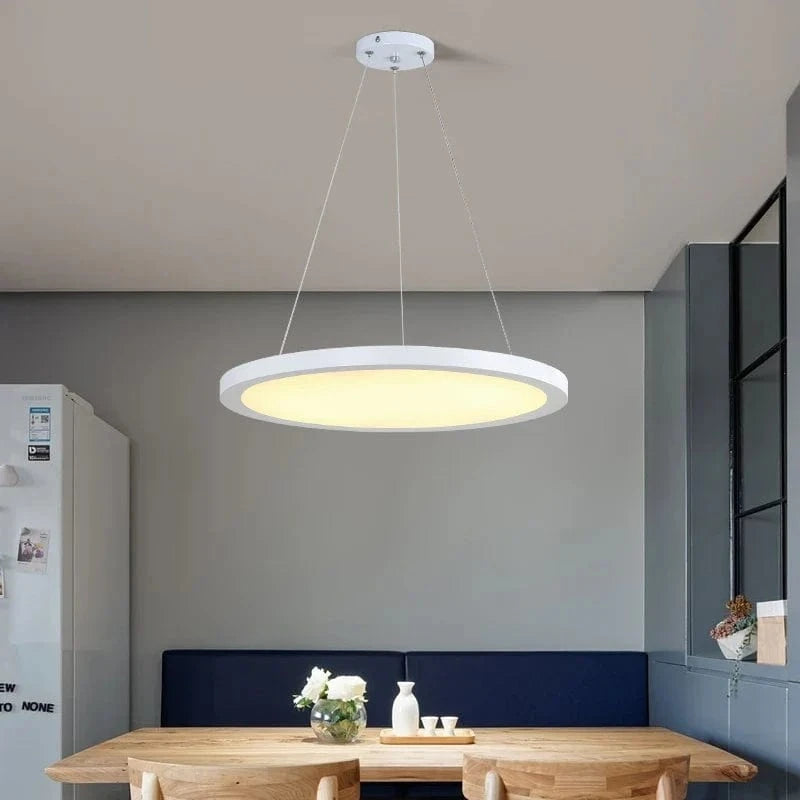 Suspension LED Ronde Dorée Moderne - Tendance Lumière | Marco Lucetti