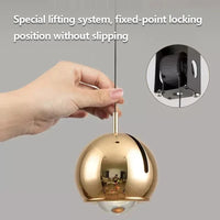 Suspension LED ronde moderne avec angle ajustable | Marco Lucetti