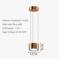 Suspension LED Royal Unique | Marco Lucetti