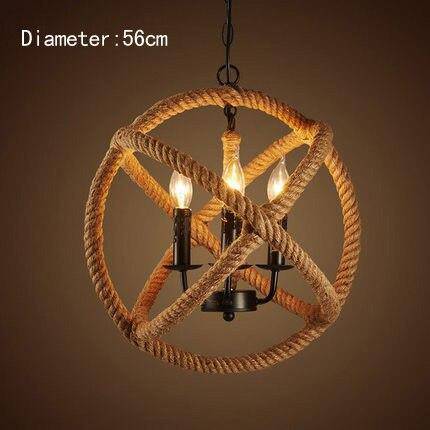 Suspension LED RustiCord. | Marco Lucetti 56cm