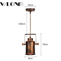 Suspension LED Rusty Metal | Marco Lucetti