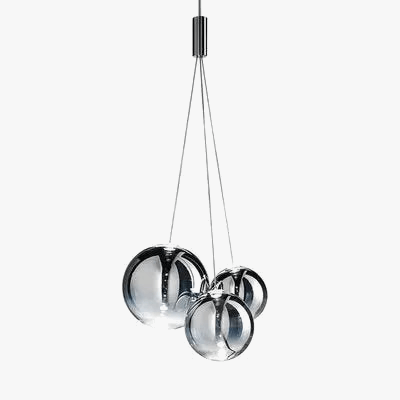 Suspension LED Sandyha avec Boules de Verre pour Décoration Intérieure | Marco Lucetti
