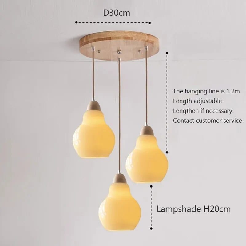 Suspension LED Scandinave en Bois | Marco Lucetti