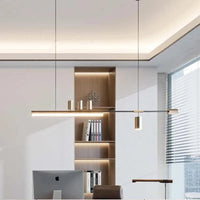 Suspension LED Scandinave Longue pour Table de Cuisine ou Bar | Marco Lucetti