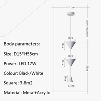 Suspension LED Scandinave Moderne | Marco Lucetti