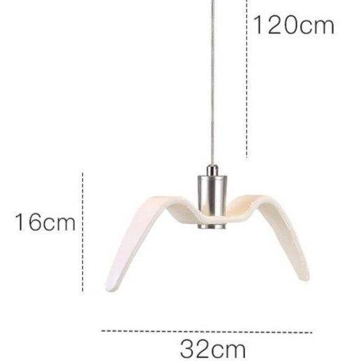 Suspension LED Seagull Design | Marco Lucetti B / Blanc