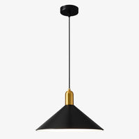 Suspension LED Sidonia - Design Moderne | Marco Lucetti Noir - D35 x H25 cm / Chaude