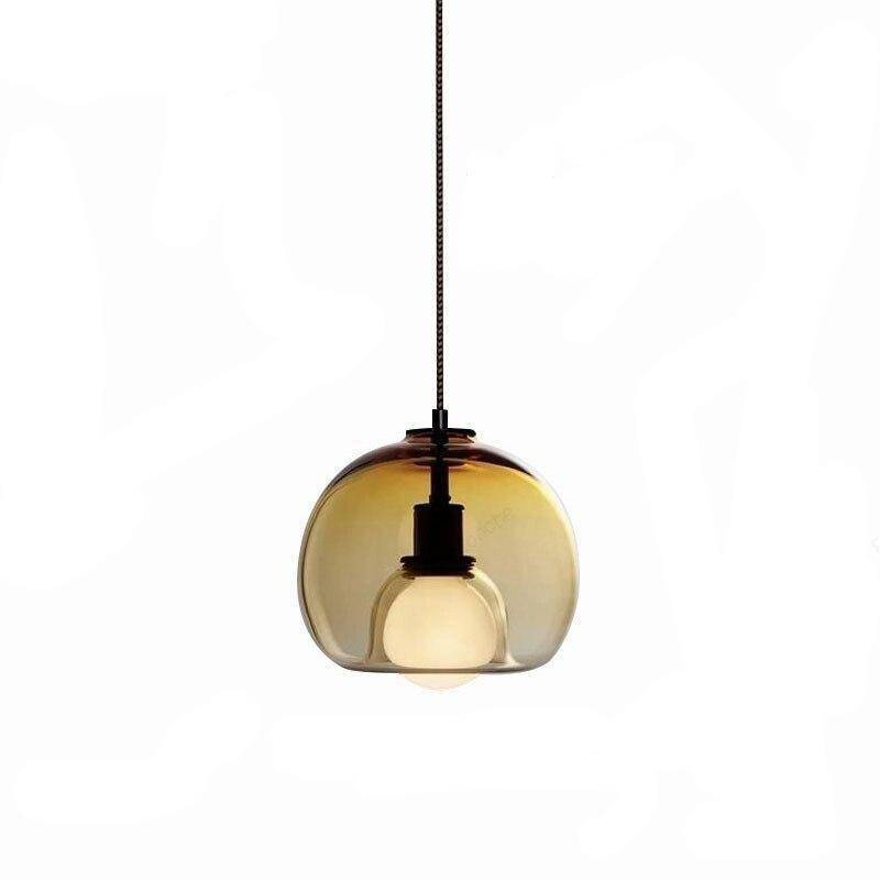 Suspension LED Smoke Glass Lights | Marco Lucetti