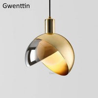 Suspension LED Sphère Dorée Loft | Marco Lucetti