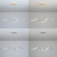 Suspension LED Spirale Chromée | Marco Lucetti