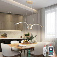 Suspension LED Spirale Chromée | Marco Lucetti