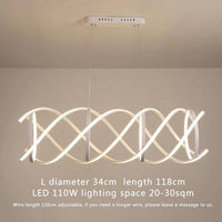 Suspension LED Spiralight Bwart | Marco Lucetti 32x125cm - 140W