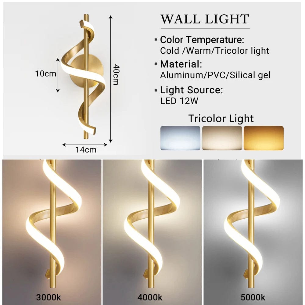 Suspension LED Spiralight | Marco Lucetti
