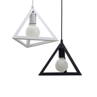 Suspension LED Triangle Moderna (Noir ou Blanc) | Marco Lucetti