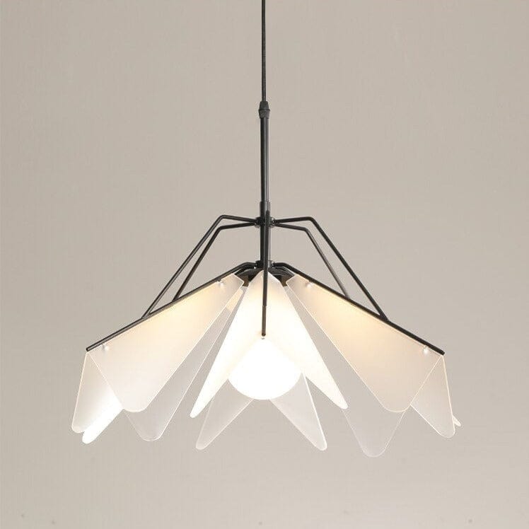 Suspension LED Triangula, Collection Andrea. | Marco Lucetti D45 cm - Noir / Chaude