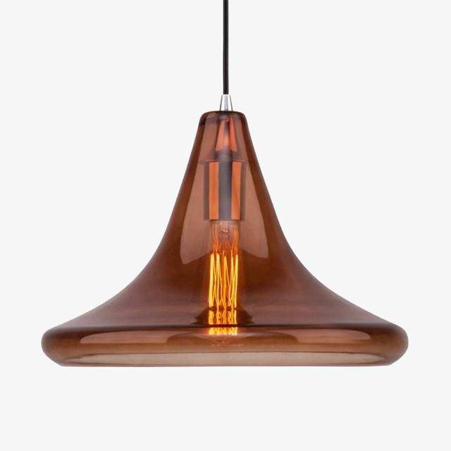 Suspension LED Triangulaire en Verre | Marco Lucetti