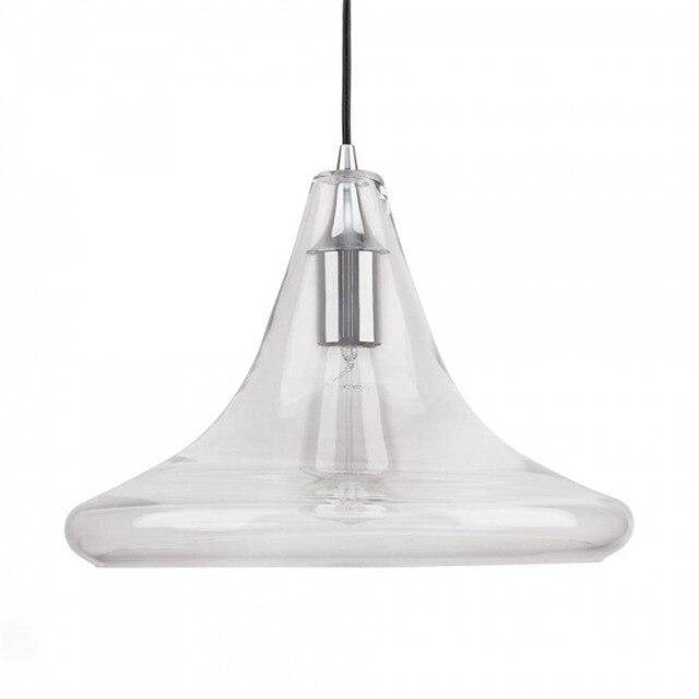 Suspension LED Triangulaire en Verre | Marco Lucetti Transparent