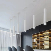 Suspension LED Tube Carré - Éclairage Moderne | Marco Lucetti
